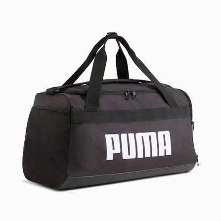 Bolso Puma Challenger Duffel Negro (35 lt -51 cm x 28 cm x 25 cm)