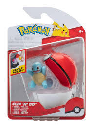 POKEMON FIGURA SQUIRTLE CON POKEBOLA