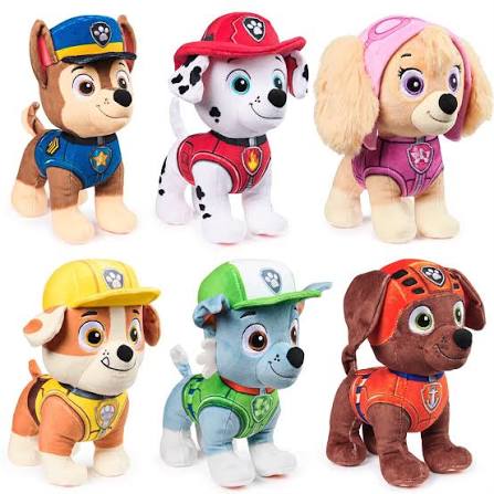 PAW PATROL PELUCHE BASICO