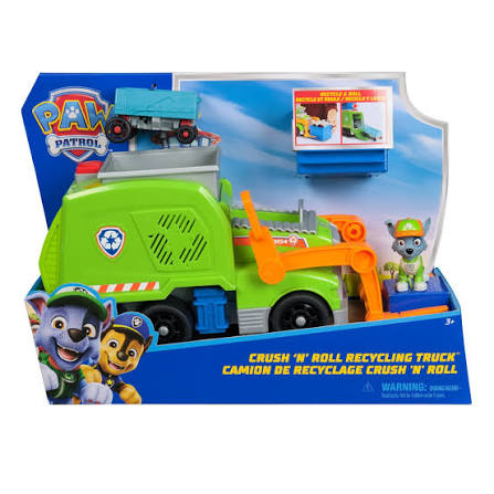 PAW PATROL CAMION DE RECICLAJE ROCKY
