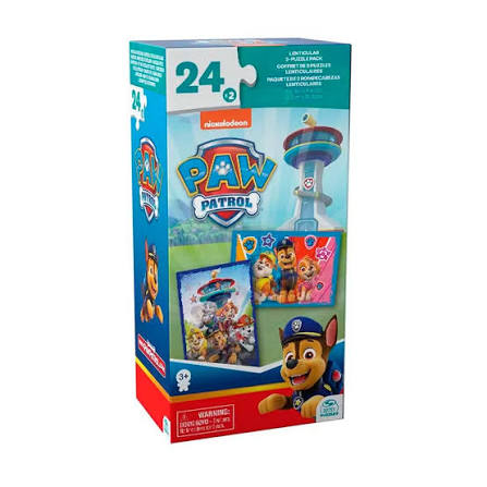 PAW PATROL 2 PUZZLES 24 PZS.LENT.