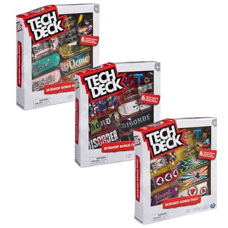 TECH DECK SHOP BONUS PK DE 6 SKATE