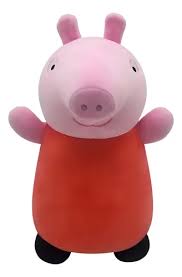 SQUISHMALLOWS PELUCHE 25 CM PEPPA (BULK)