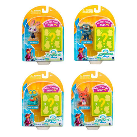 ZOOTOPIA 2 FIGURAS (1 MISTERIOSA)